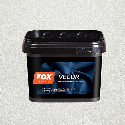  Tencuiala decorativa, ceramica FOX VELUR (001 ALASKA) 5kg online magazin Super Ștefan
