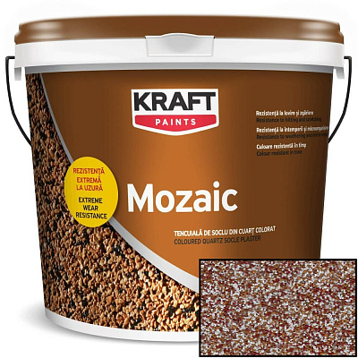  Tencuiala decorativa cu piatra KRAFT Mozaic (C2004) 25kg online magazin Super Ștefan