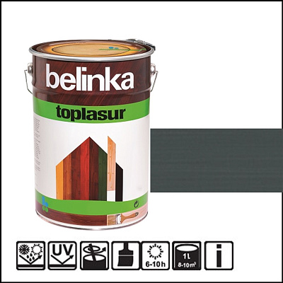  Impregnant lemn Belinka Toplasur 1L (31 sur-grafit) online magazin Super Ștefan