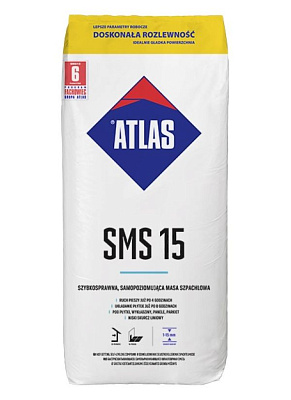  Amestec de chit pentru podea ATLAS SMS 15, 25 kg online magazin Super Ștefan
