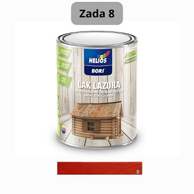  Lac lazur cu ceara pentru lemn HELIOS BORI (zada 8) 2,5L online magazin Super Ștefan