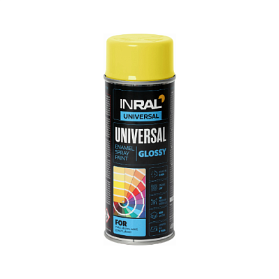  Vopsea InRAL UNIVERSAL galben (RAL 1018), 400 ml online magazin Super Ștefan