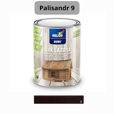  Lac lazur cu ceara pentru lemn HELIOS BORI (palisandr 9) 5L online magazin Super Ștefan