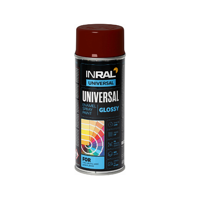  Vopsea InRAL UNIVERSAL visiniu (RAL 3004), 400 ml online magazin Super Ștefan