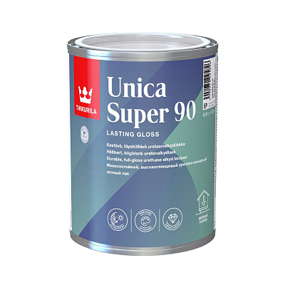  Lac iaht alchid-uretanic Unica Super 90 lucios - 0,9L online magazin Super Ștefan