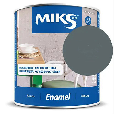 Email alchidic Miks Color sur-închis, 0,8kg online magazin Super Ștefan