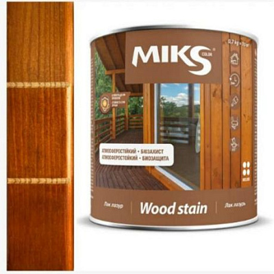  Lac Lazur ”MIKS COLOR” castan, 2,2kg online magazin Super Ștefan