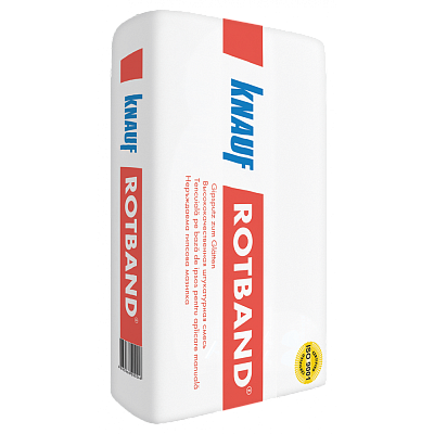  Tencuială pe bază de ipsos KNAUF-ROTBAND cu aplicare manuală (25kg) online magazin Super Ștefan