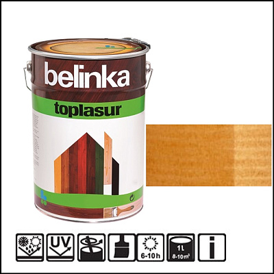  Impregnant lemn Belinka Toplasur 1L (15 stejar) online magazin Super Ștefan